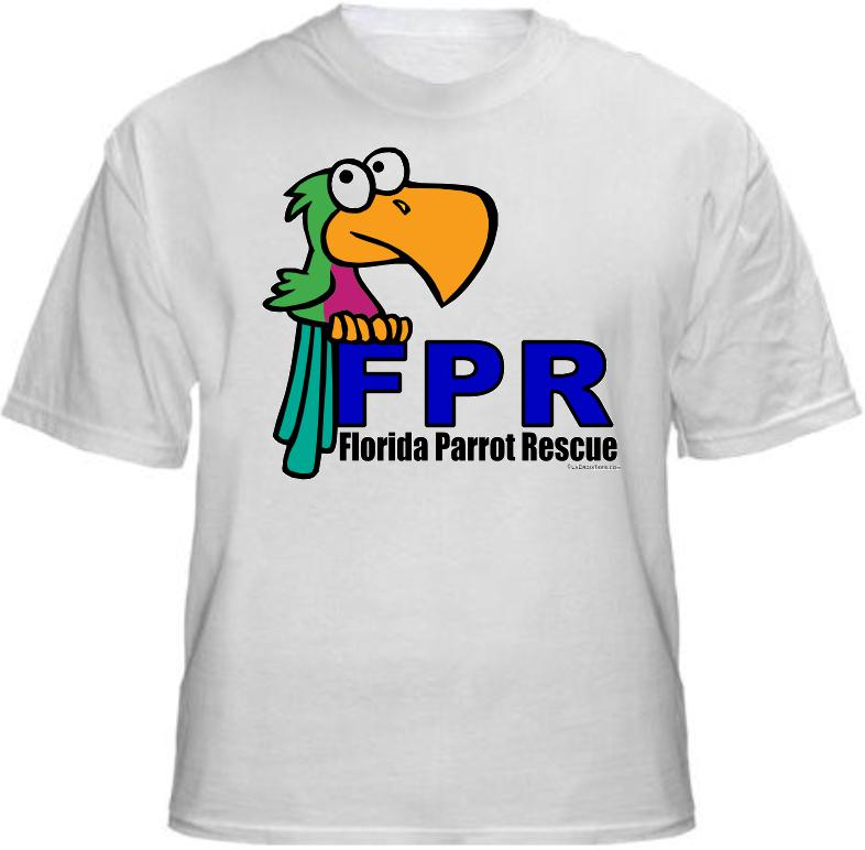 Lacroix Florida Parrot Rescue T-shirts - front